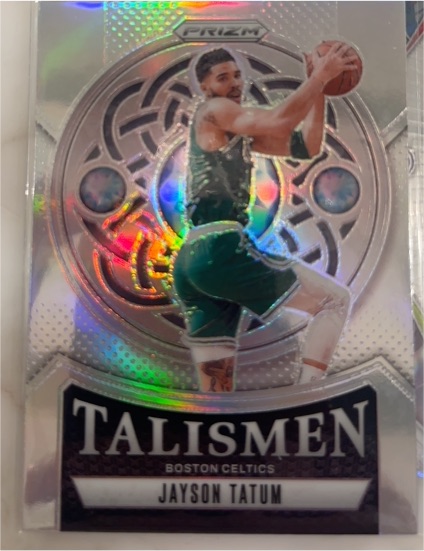 2024-25 Panini Prizm #9 Jayson Tatum Talisman — front