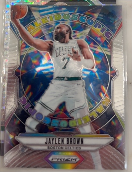 2024-25 Panini Prizm #10 Jaylen Brown — front