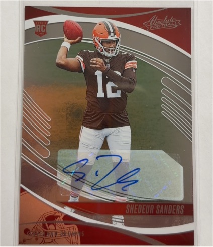 2025 Panini Absolute Football #177 Shedeur Sanders — front