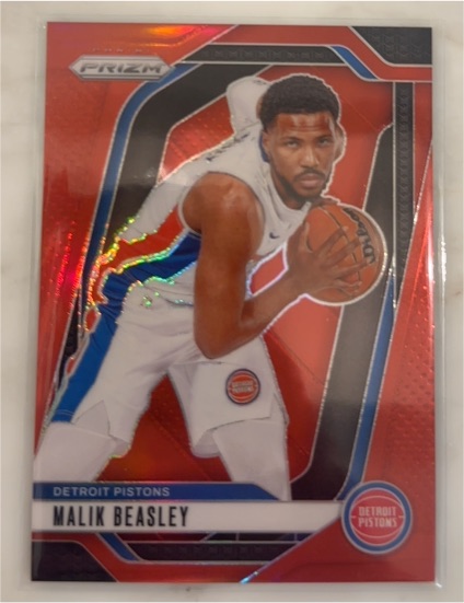 2024-25 Panini Prizm #211 Malik Beasley — front