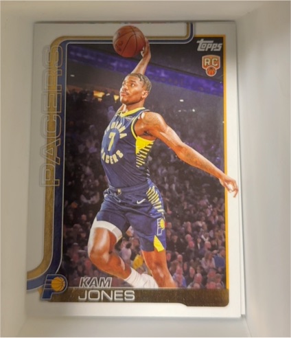 2025-26 Topps #239 Kam Jones — front