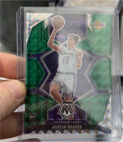 2021-22 Panini Mosaic #241 Austin Reaves — front