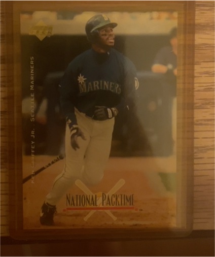 1995 Upper Deck National Packtime #6 Ken Griffey Jr. — front