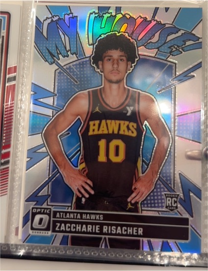 2024-25 Panini Donruss Optic #13 Zaccharie Risacher My House — front
