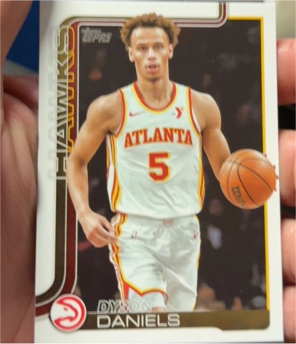 2025-26 Topps Basketball #64 Dyson Daniels — front