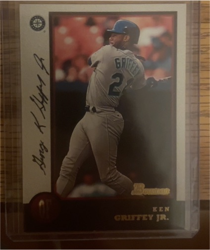 1998 Bowman #33 Ken Griffey Jr. — front