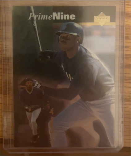1998 Upper Deck Prime Nine #PN6 Ken Griffey Jr. — front