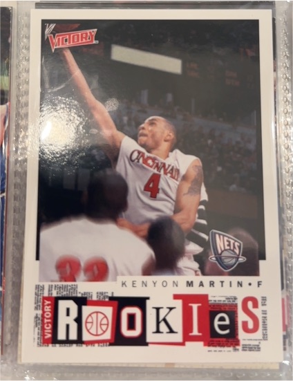 2000-01 Upper Deck Victory #261 Kenyon Martin — front