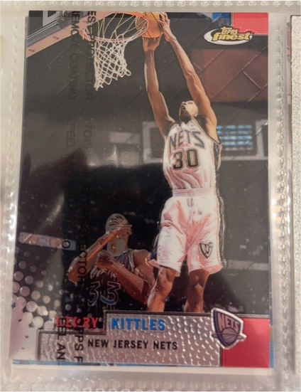1999-00 Topps Finest #7 Kerry Kittles — front