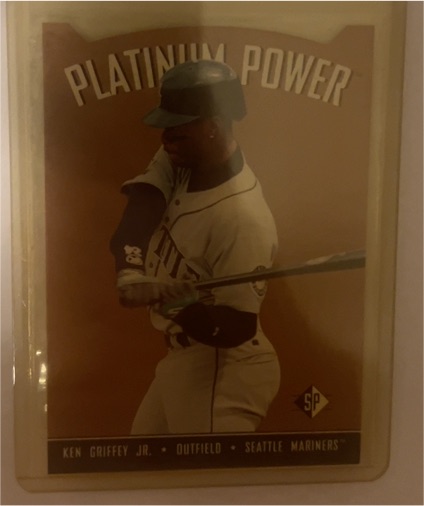 1995 Upper Deck SP Platinum Power Die-Cut #PP12 Ken Griffey Jr. — front