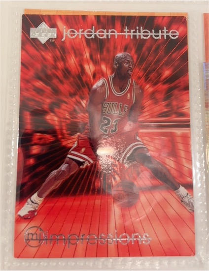 1997-98 Upper Deck Michael Jordan Tribute #MJ33 Michael Jordan — front