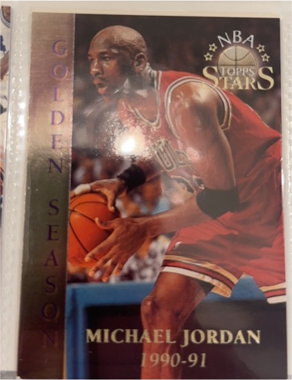 1996 Topps Stars #74 Michael Jordan — front