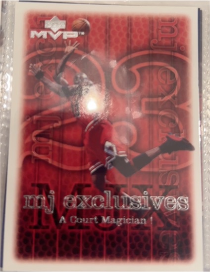 1999-00 Upper Deck MVP - MJ Exclusives #182 Michael Jordan — front