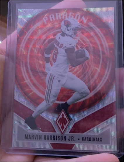 2025 Panini Phoenix #18 Marvin Harrison Jr. Paragon — front