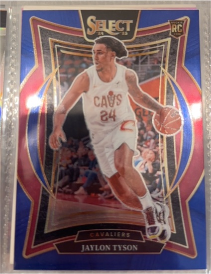 2024-25 Panini Select #77 Jaylon Tyson — front