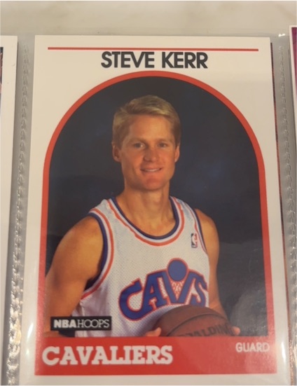 1989-90 NBA Hoops #351 Steve Kerr — front