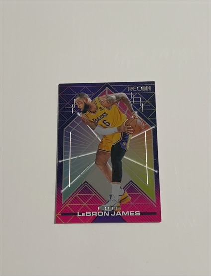 2021-22 Panini Recon #6 LeBron James — front