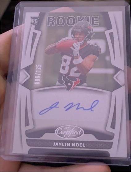 2025 Panini Certified #006 Jaylin Noel — front