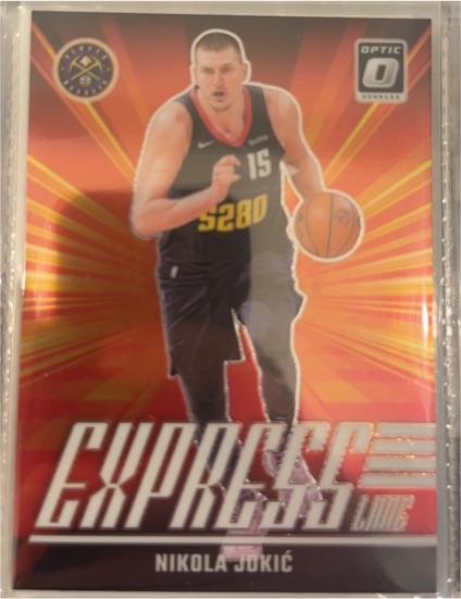 2024-25 Donruss Optic #3 Nikola Jokic Express Lane — front