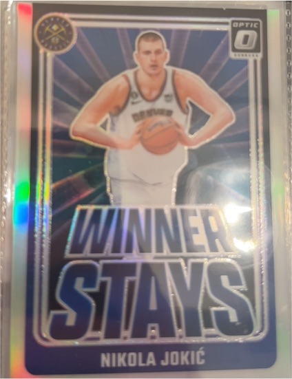 2024-25 Panini Donruss Optic #6 Nikola Jokić Winner Stays — front