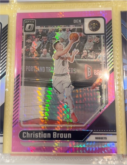 2024-25 Panini Donruss Optic #101 Christian Braun — front