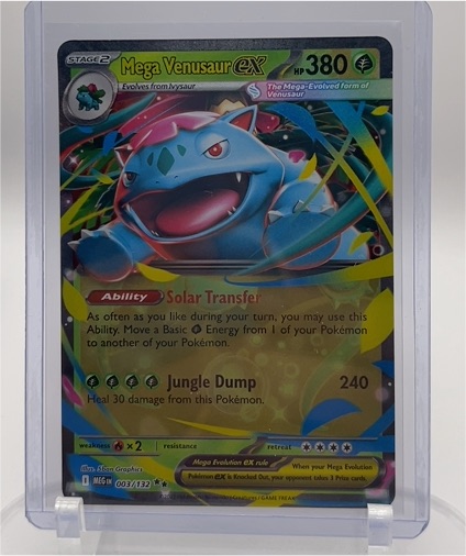 2025 Pokémon Mega Evolution #003 Mega Venusaur ex — front