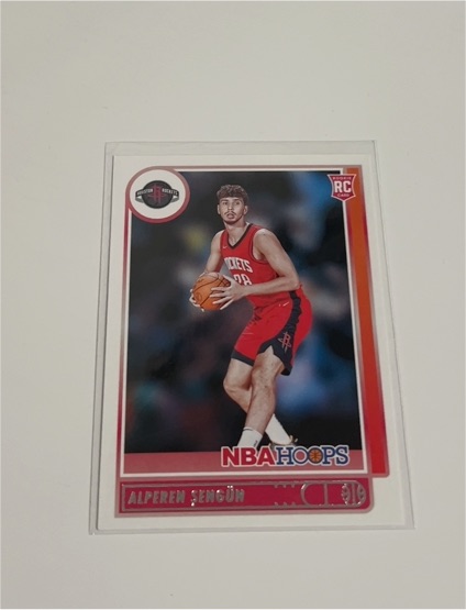 2021-22 Panini NBA Hoops #96 Alperen Sengun Rookie Card — front