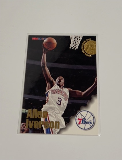 1996-97 Skybox Hoops #295 Allen Iverson — front