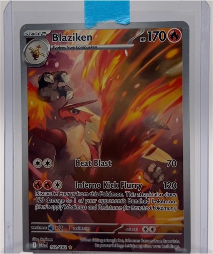 2025 Pokémon SV10: Destined Rivals #192 Blaziken — front