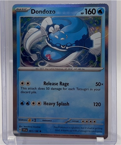 2023 Pokémon Scarlet & Violet #061 Dondozo — front