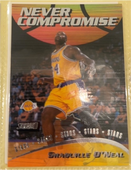 1999-00 Topps Stadium Club Never Compromise #NC20 Shaquille O'Neal — front