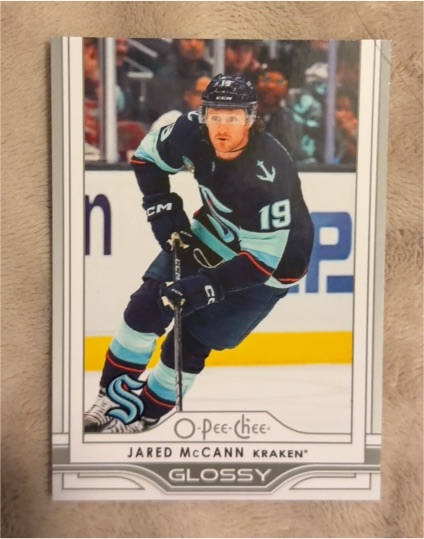 2025-26 Upper Deck #OG-21 Jared McCann O-Pee-Chee Glossy — front