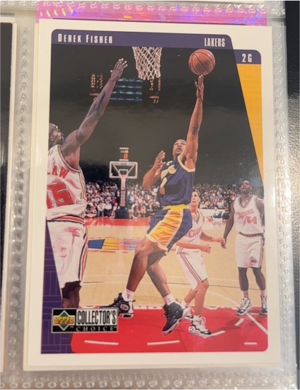 1997-98 Upper Deck Collector's Choice #2G Derek Fisher — front