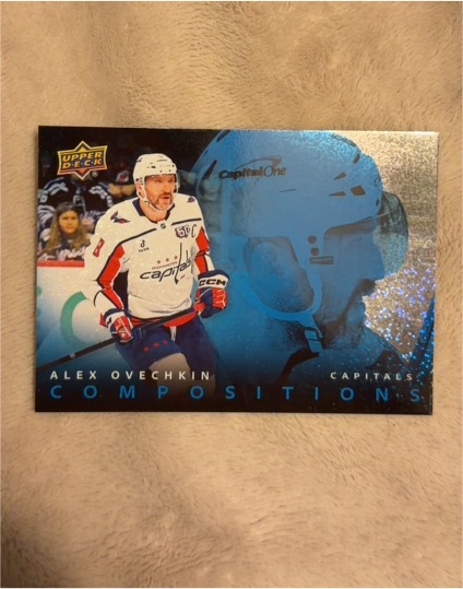 2025-26 Upper Deck Series 1 Compositions #CMP-10 Alex Ovechkin — front