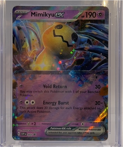 2023 Pokemon Scarlet & Violet Promo #004 Mimikyu ex — front