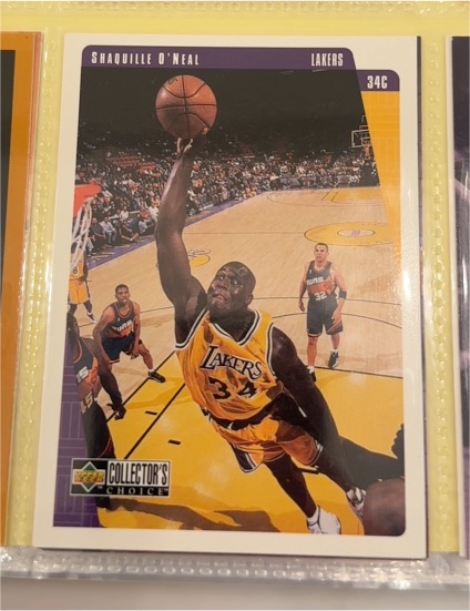 1997-98 Upper Deck Collector's Choice #34C Shaquille O'Neal — front