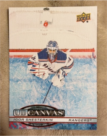 2025-26 Upper Deck Series 1 UD Canvas #C-50 Igor Shesterkin — front