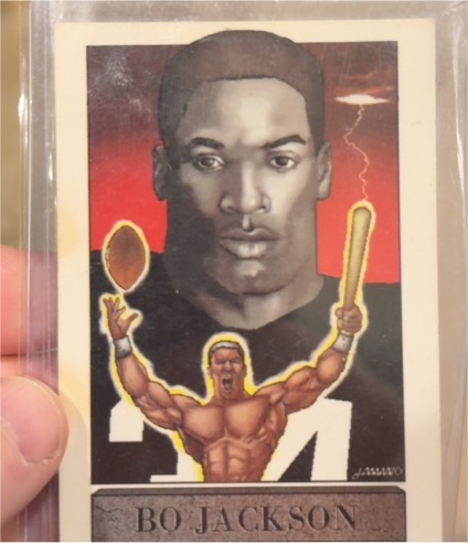 1990 Broder Oddball #192 Bo Jackson — front