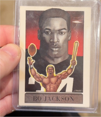 1990 Broder Oddball Promo #NNO Bo Jackson — front