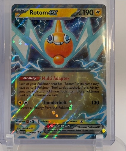 2025 Pokémon Phantasmal Flames #29 Rotom ex — front