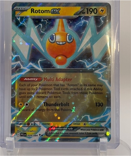 2025 Pokemon MEGA Evolution Phantasmal Flames Rotom ex #029/094 — front