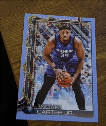 2025-26 Topps Holiday #H71 Wendell Carter Jr. — front