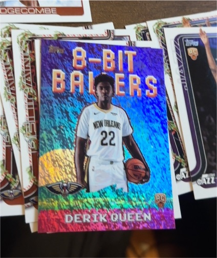 2025-26 Topps #8B-39 Derik Queen — front