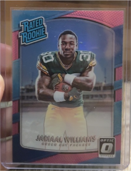 2017 Donruss Optic #167 Jamaal Williams — front