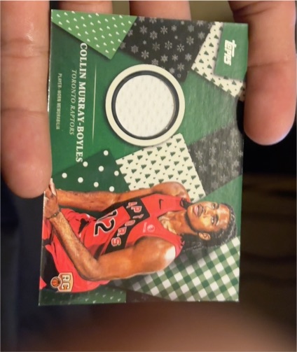 2025-26 Topps Holiday Basketball #HR-6 Collin Murray-Boyles — front