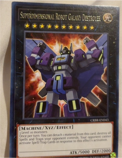 Yu-Gi-Oh! Crossover Breakers CRBR-EN043 Superdimensional Robot Galaxy Destroyer — front