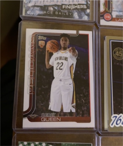 2025-26 Topps #213 Derik Queen — front