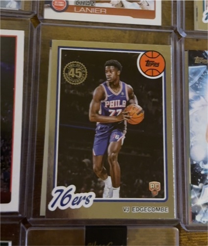 2025-26 Topps 45th Anniversary #80BK-96 VJ Edgecombe — front