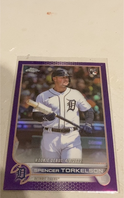 2022 Topps Chrome Update #USC157 Spencer Torkelson — front