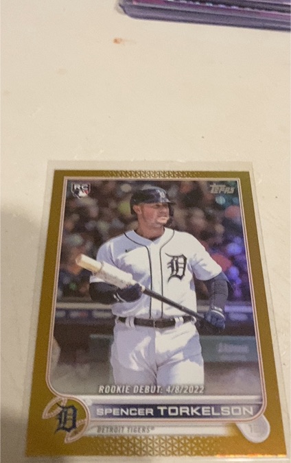 2022 Topps Update #US79 Spencer Torkelson Rookie Debut — front